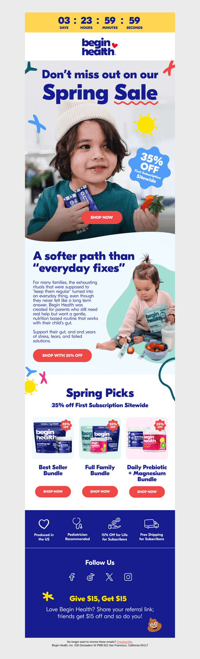 Spring Sale awaits!