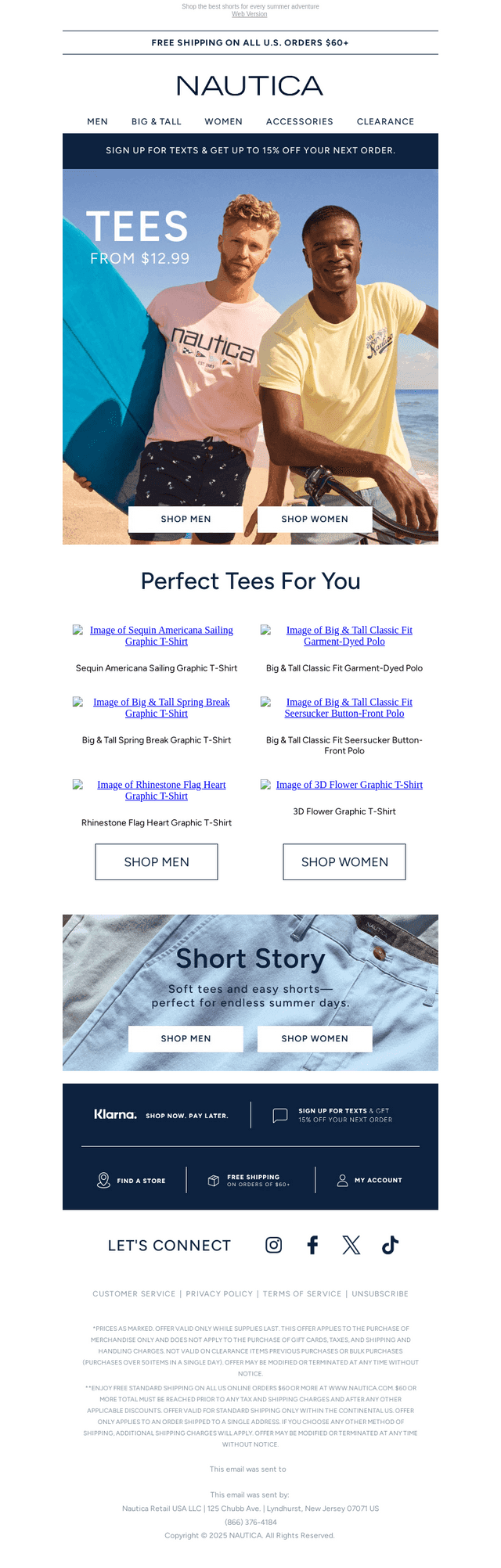 Grab tees from $12.99