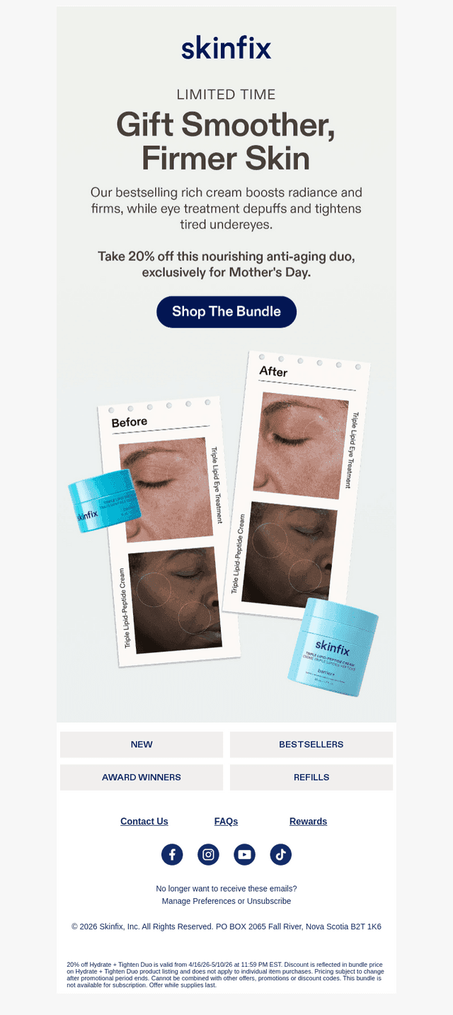 Save 20%: Hydrate + Tighten Duo