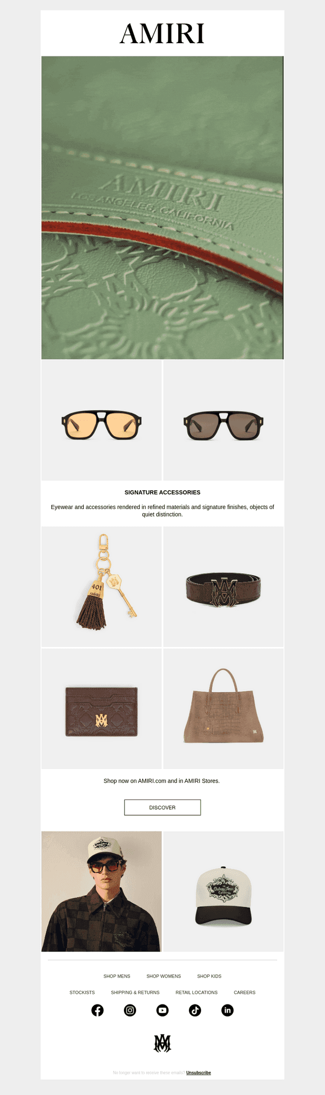 AMIRI Signature Accessories