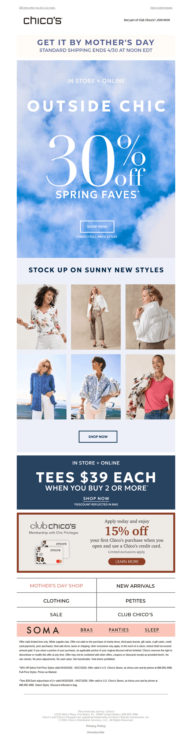 Go Outside In Style: 30% Off