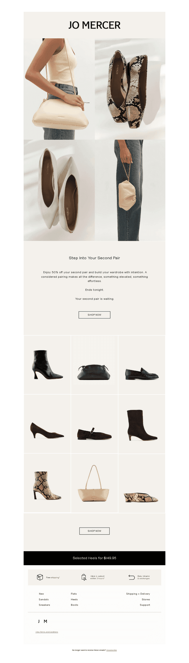 50% off your second pair | Final Hours