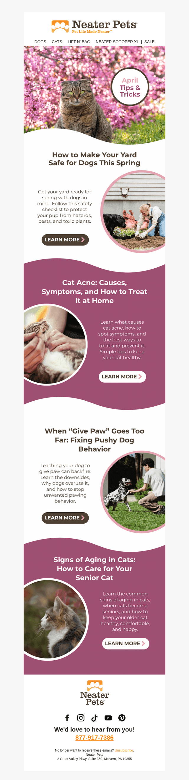 Neater Pets email from Sun, Apr 26, 2026