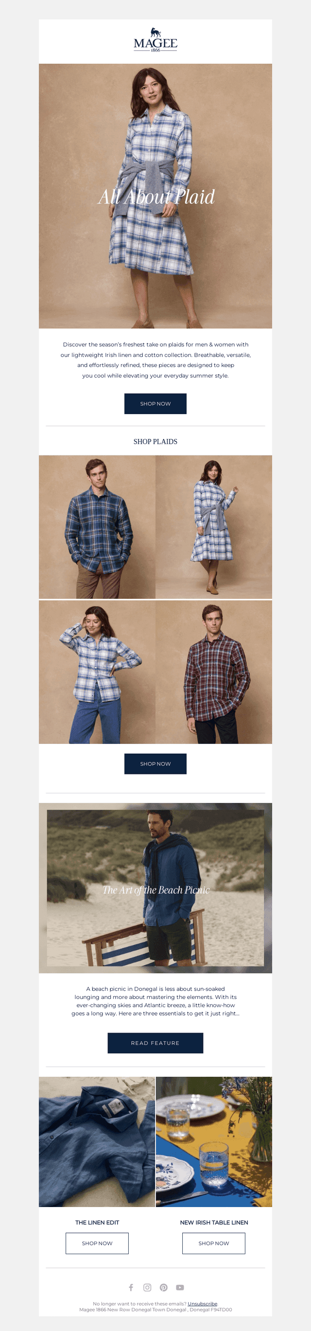 All About Plaids: your summer style update​