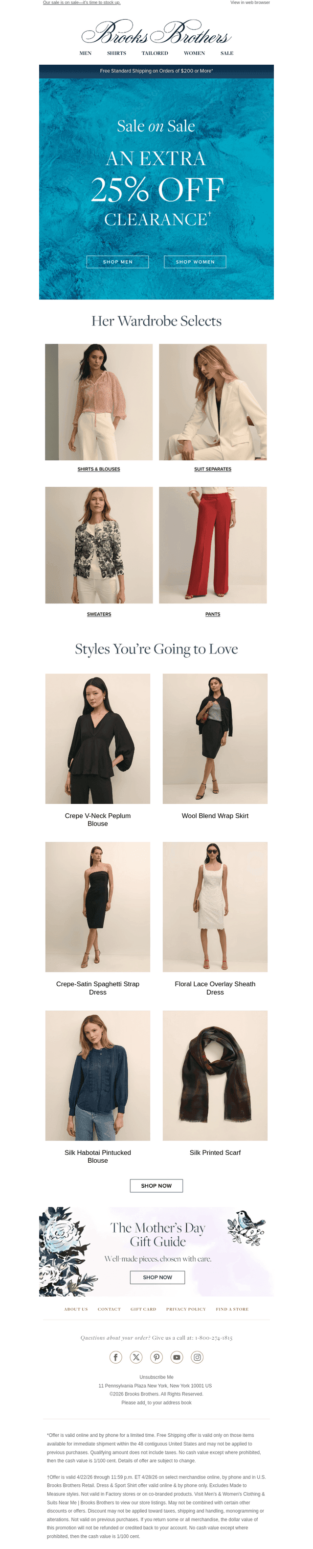𝐄𝐱𝐭𝐫𝐚 𝟐𝟓% 𝐨𝐟𝐟 clearance, don’t miss this.