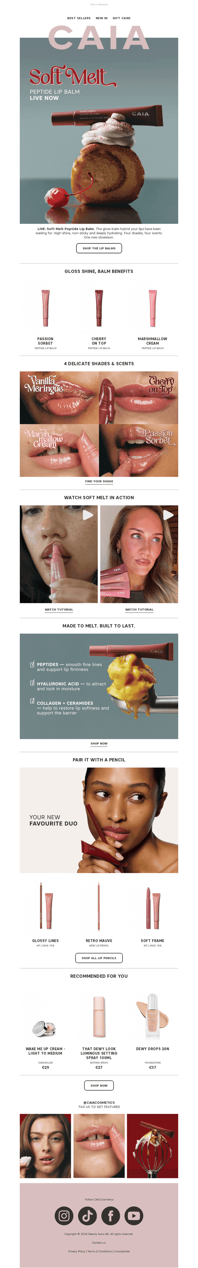 LIVE: Soft Melt Peptide Lip Balm