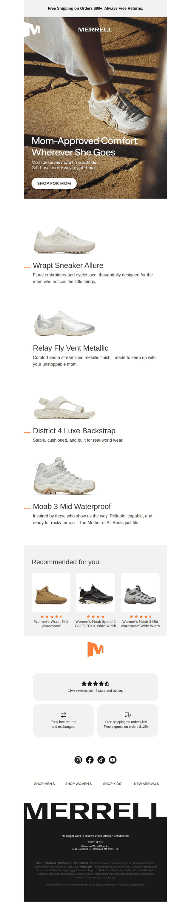 Merrell email from Sun, Apr 26, 2026