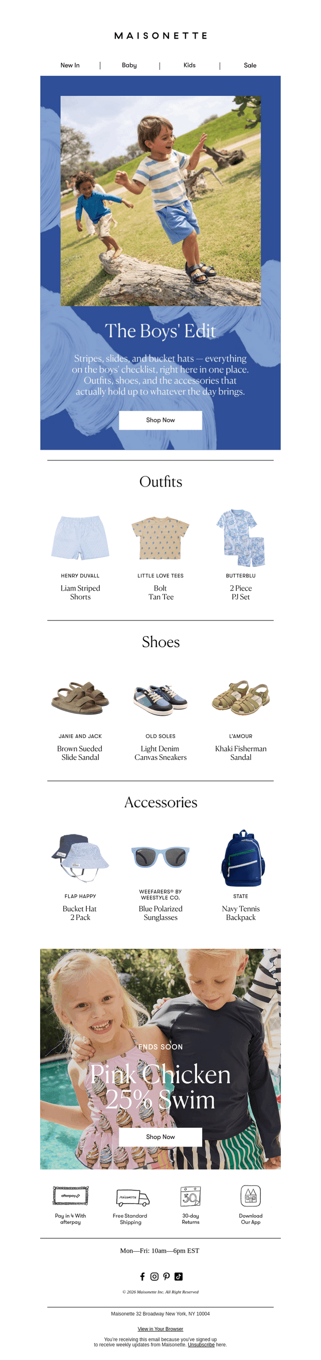 Fresh Finds For The Boys