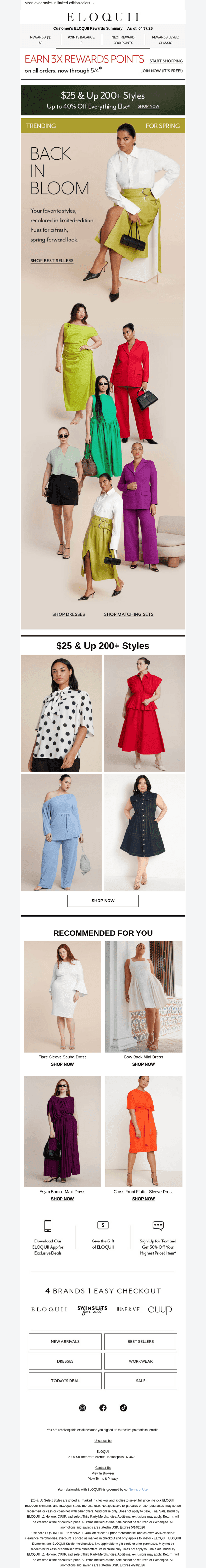 Eloquii email from Mon, Apr 27, 2026