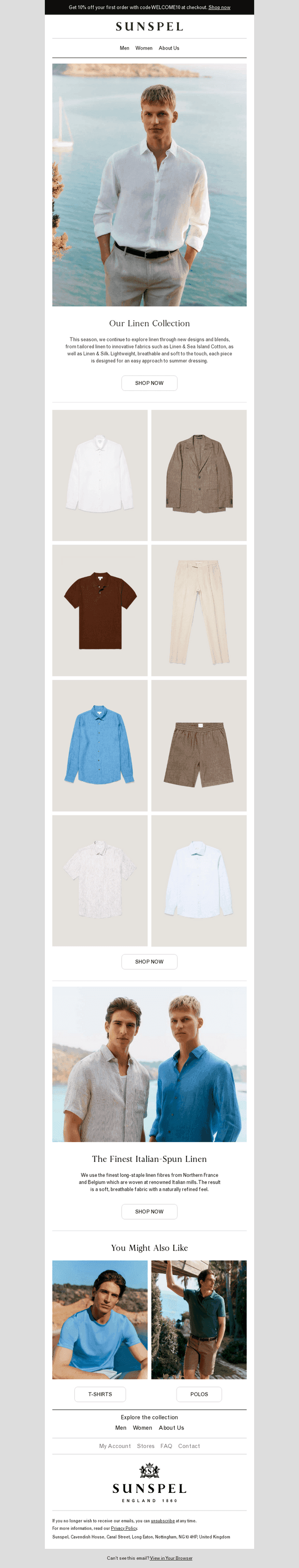 Our Linen Collection
