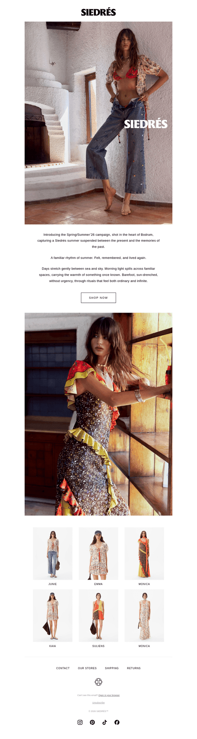 Introducing the Spring/Summer’26 Campaign