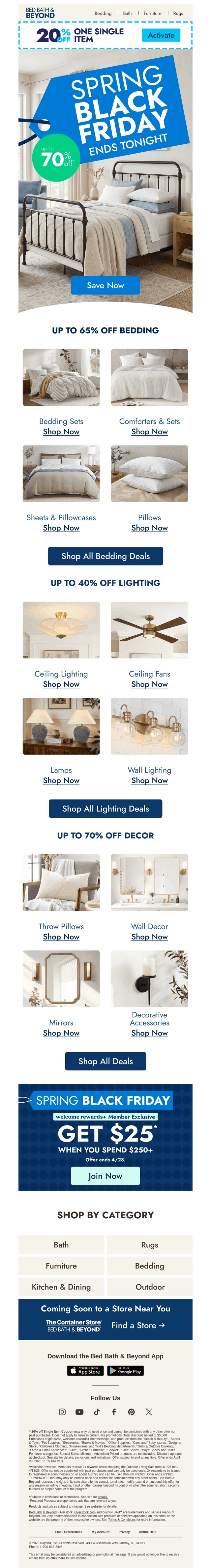 Hurry! Up to 70% off ends tonight 🚨