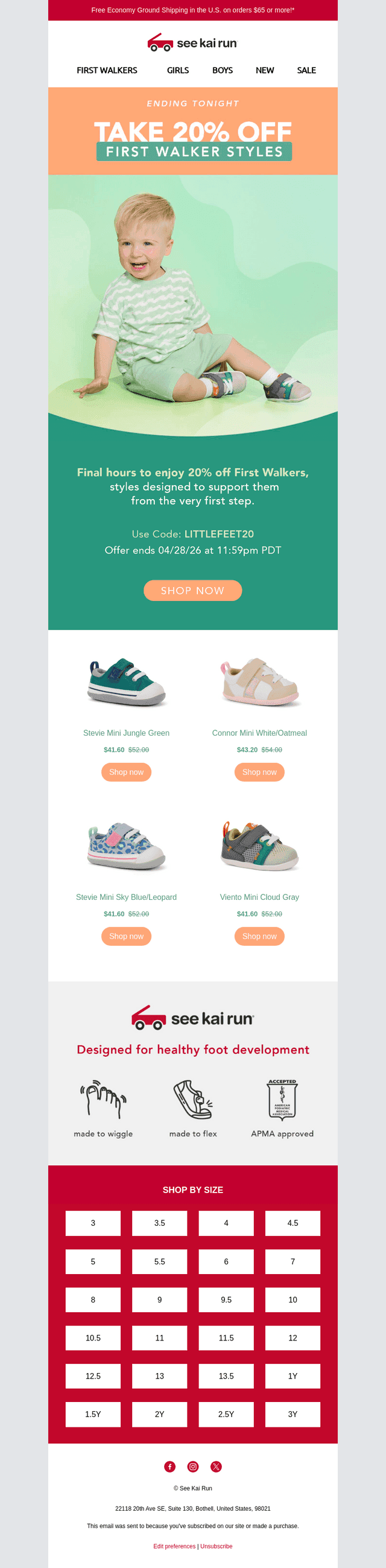 See Kai Run email from Tue, Apr 28, 2026