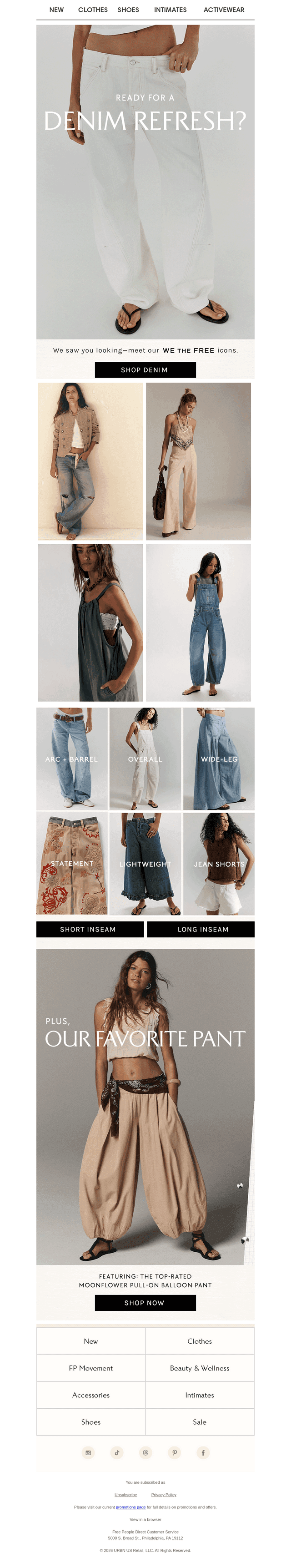 Let’s refresh that denim collection 💙