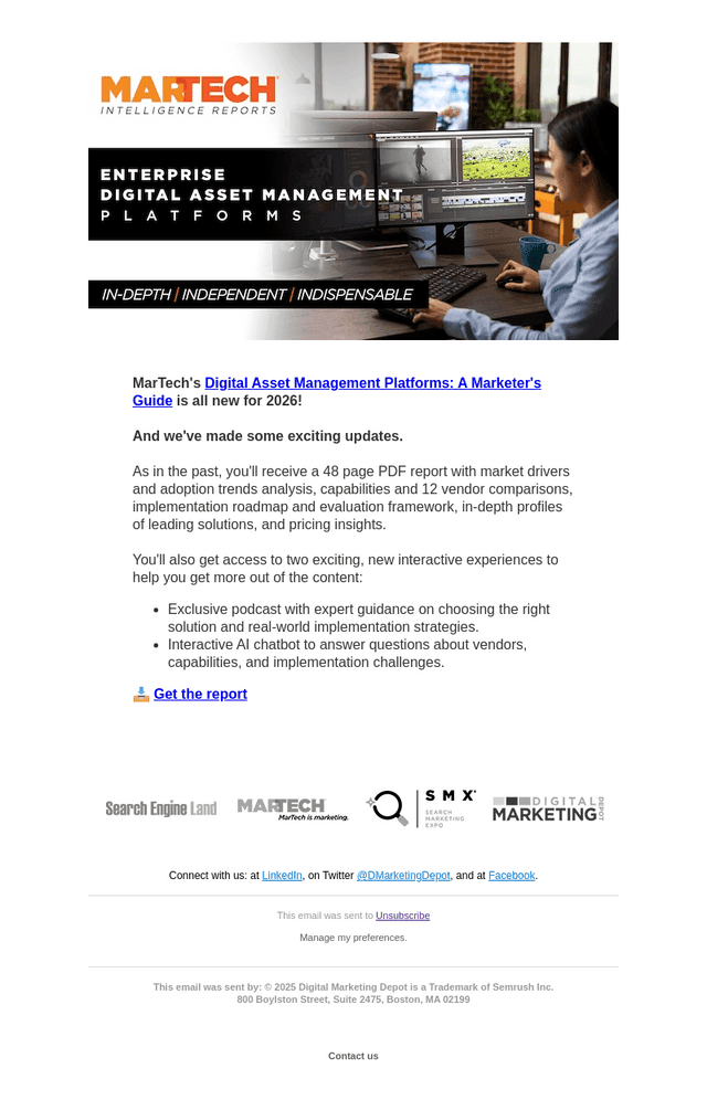 MarTech email from Wed, Apr 29, 2026