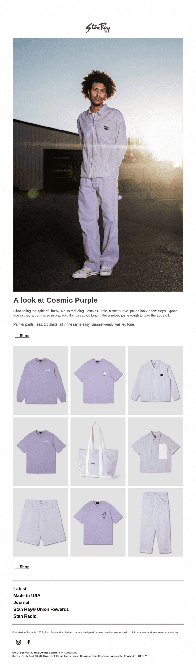 A look at Cosmic Purple