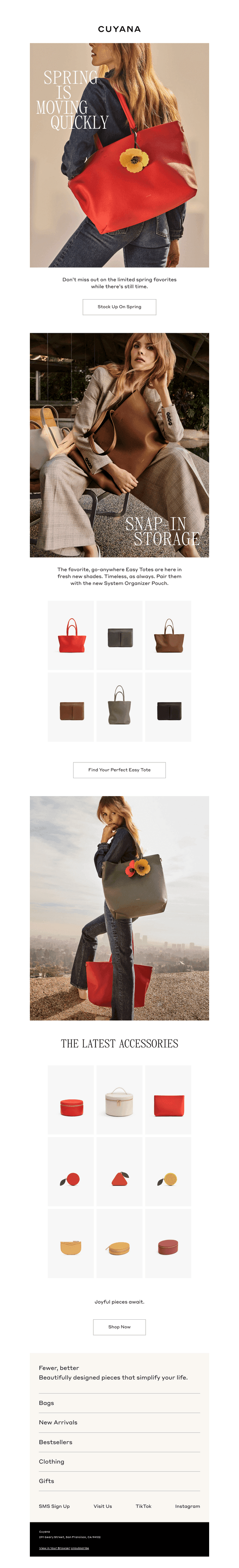 Cuyana email from Wed, Apr 29, 2026