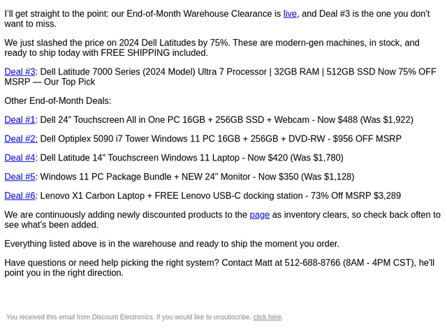 WOAH. Check out deal #3