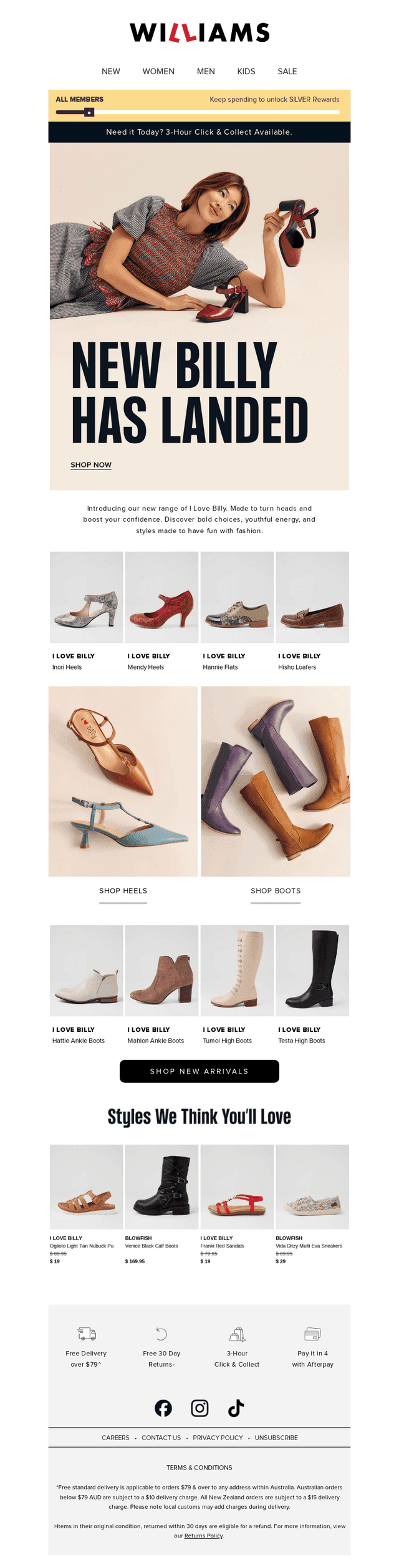 New From I Love Billy 👠