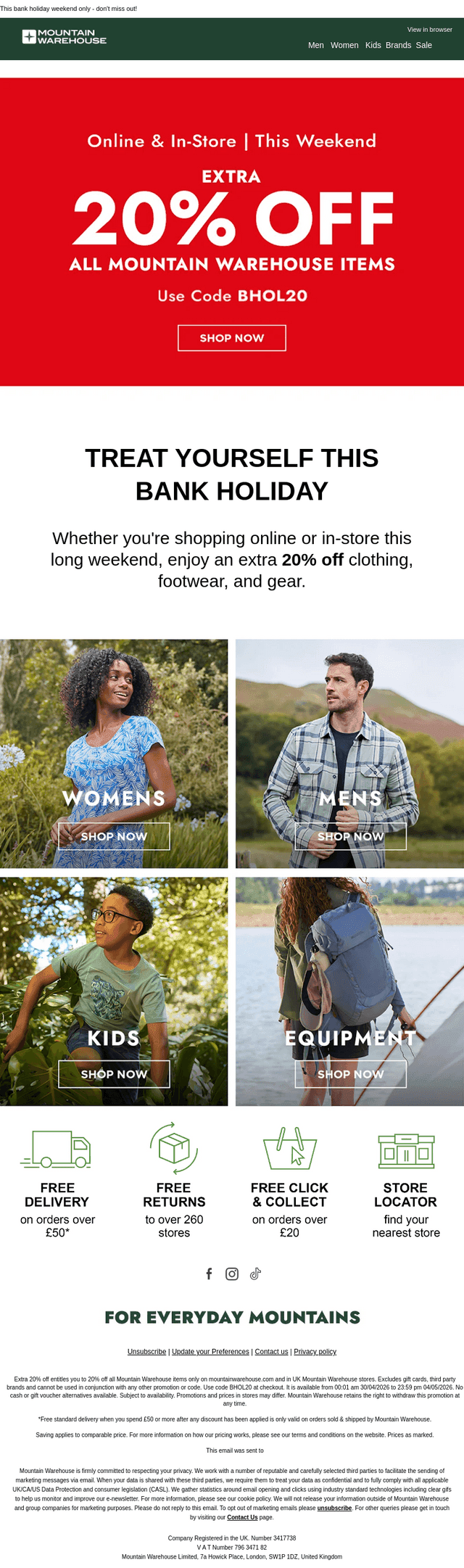 Extra 20% Off 🎉 Online & In-Store