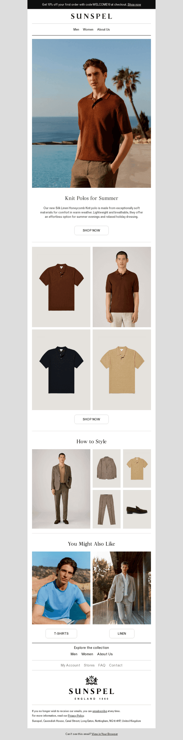 Knit Polos for Summer