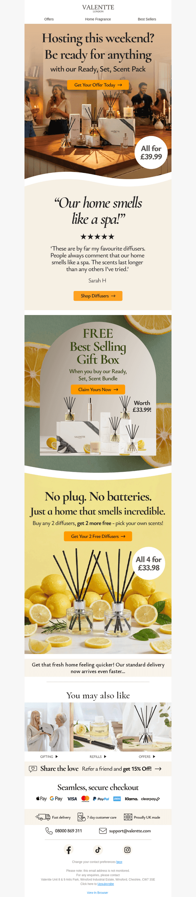 It’s back: our top scent bundle, now 50% off! 🙌