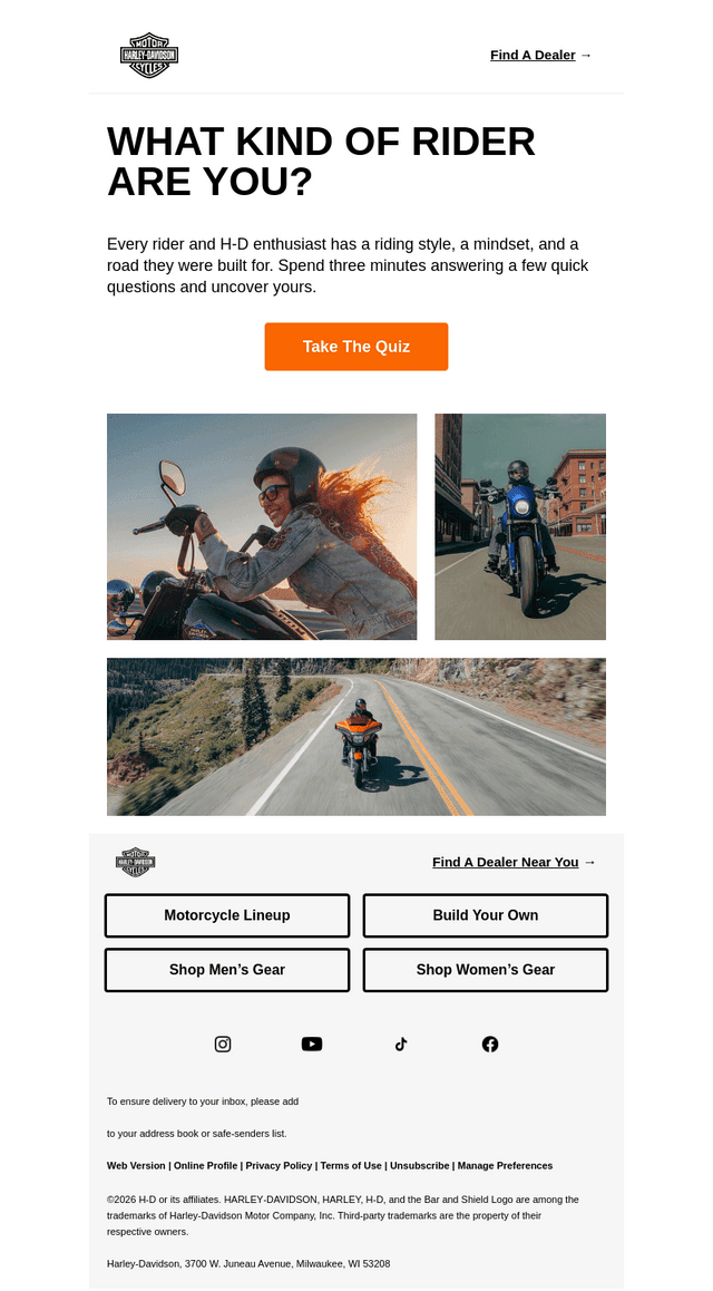 Discover your rider DNA 🧬