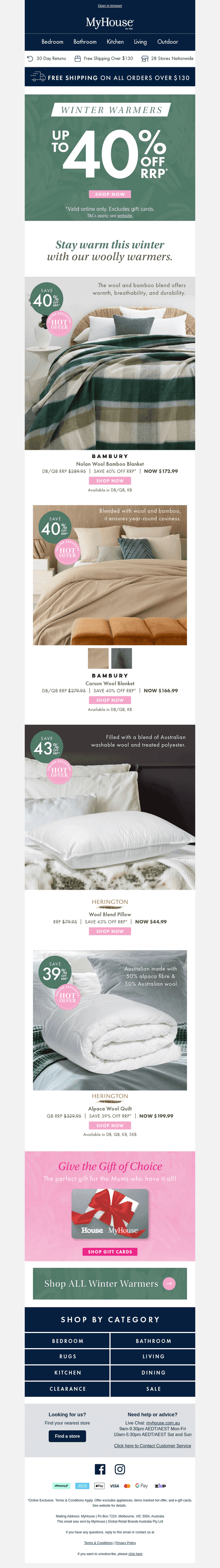 MyHouse email from Fri, May 1, 2026