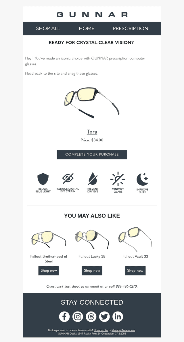 Still Thinking About Those Rx Gunnars?