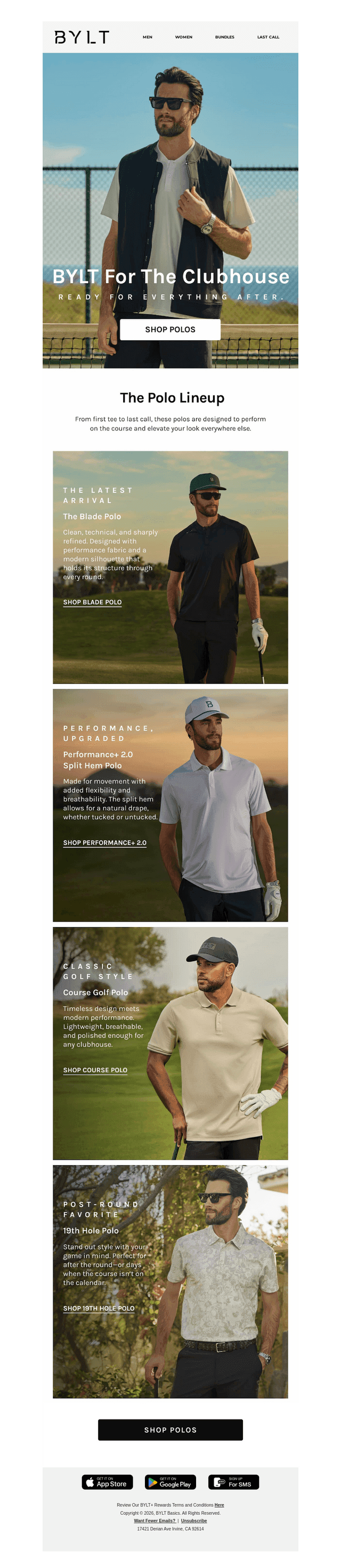 Course-Ready. Clubhouse Approved.