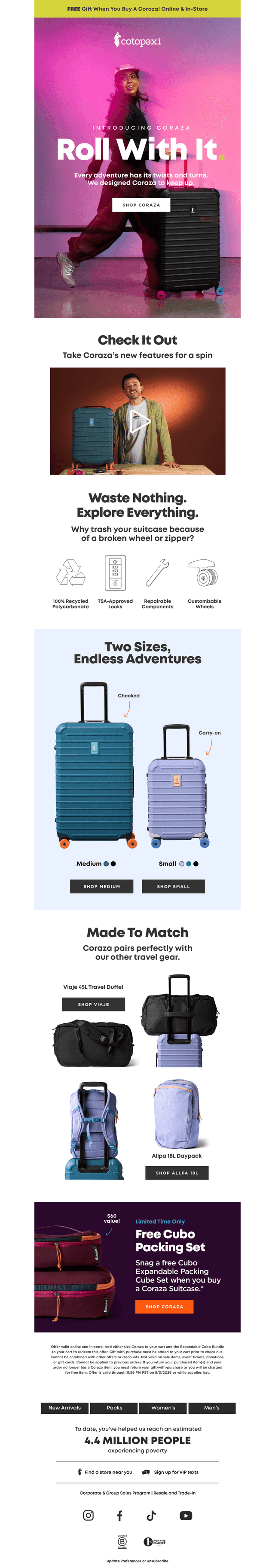 Ok, but can your luggage do THIS?
