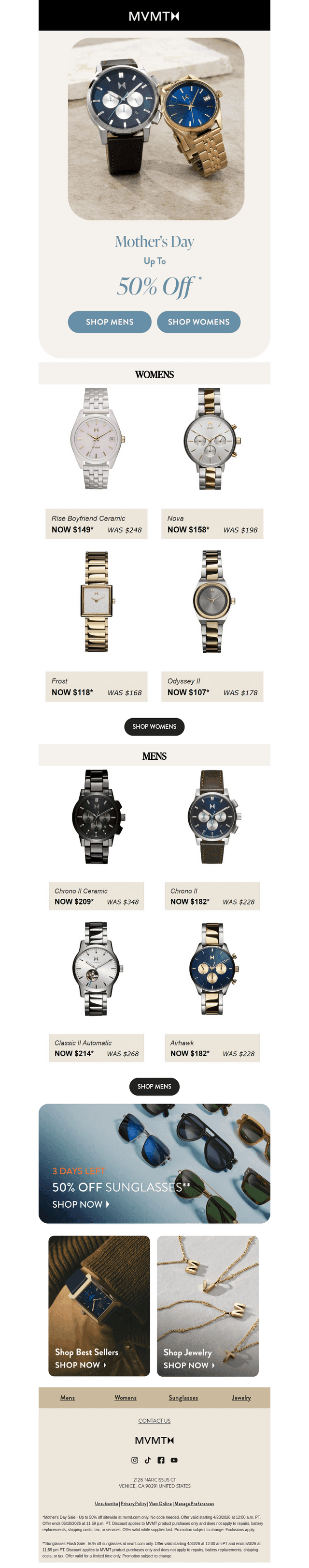 Complete Her Look: Up to 50% Off