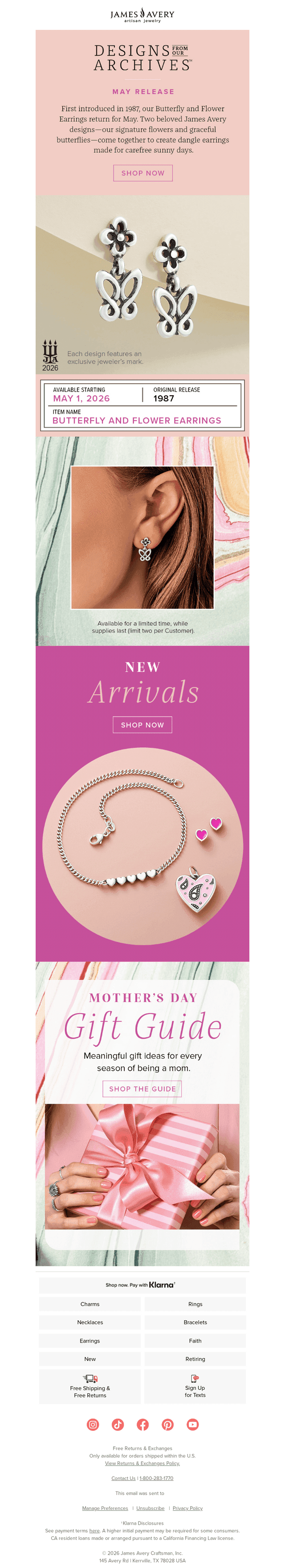 THEY’RE BACK 🦋 This Month Only