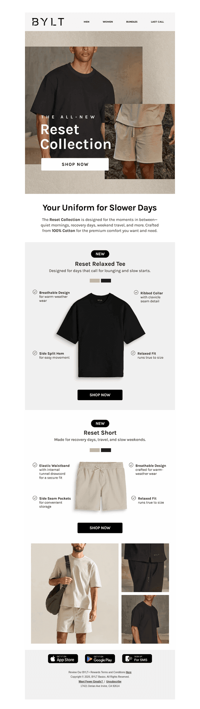 Get Refreshed in the NEW Reset Collection