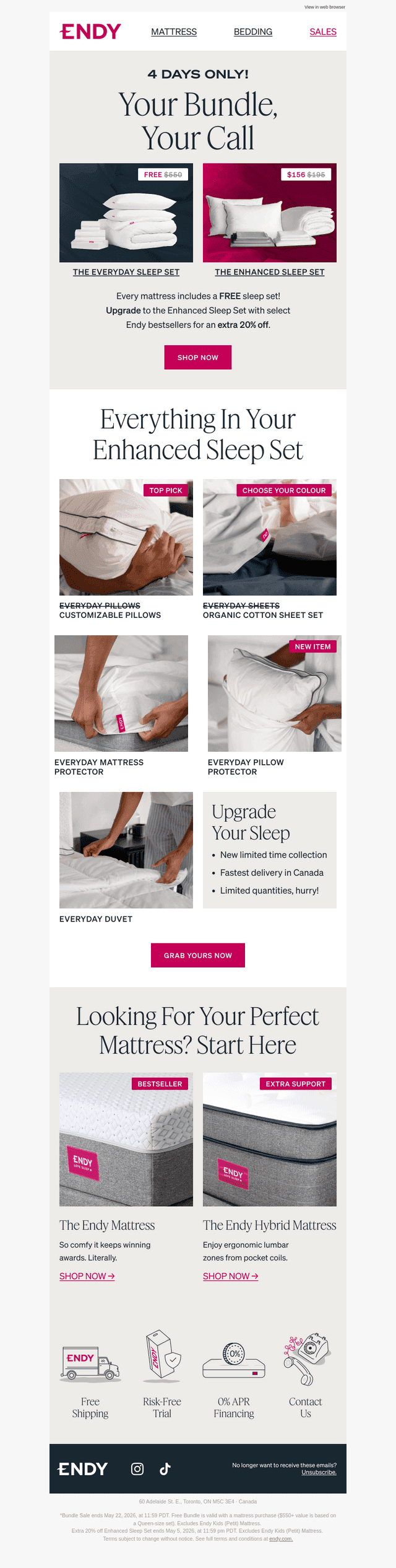 This sleep deal comes with options!