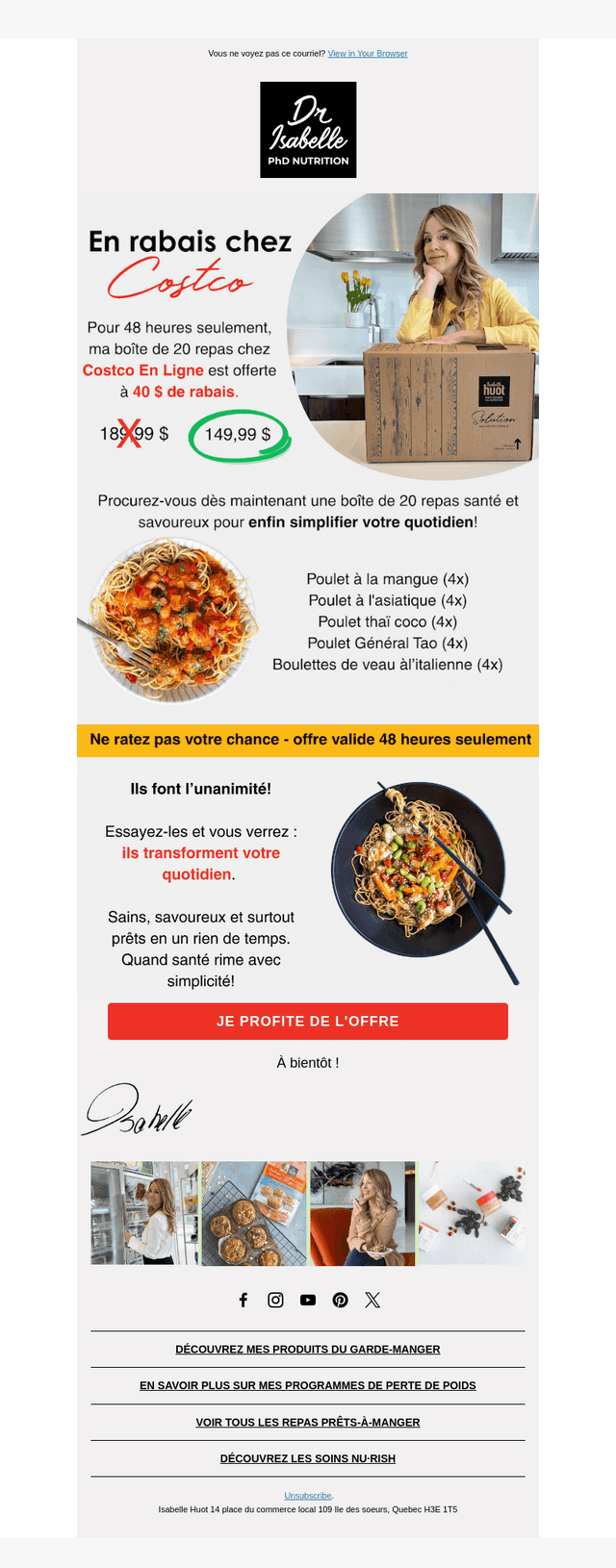 Une promo à ne pas manquer! 😱