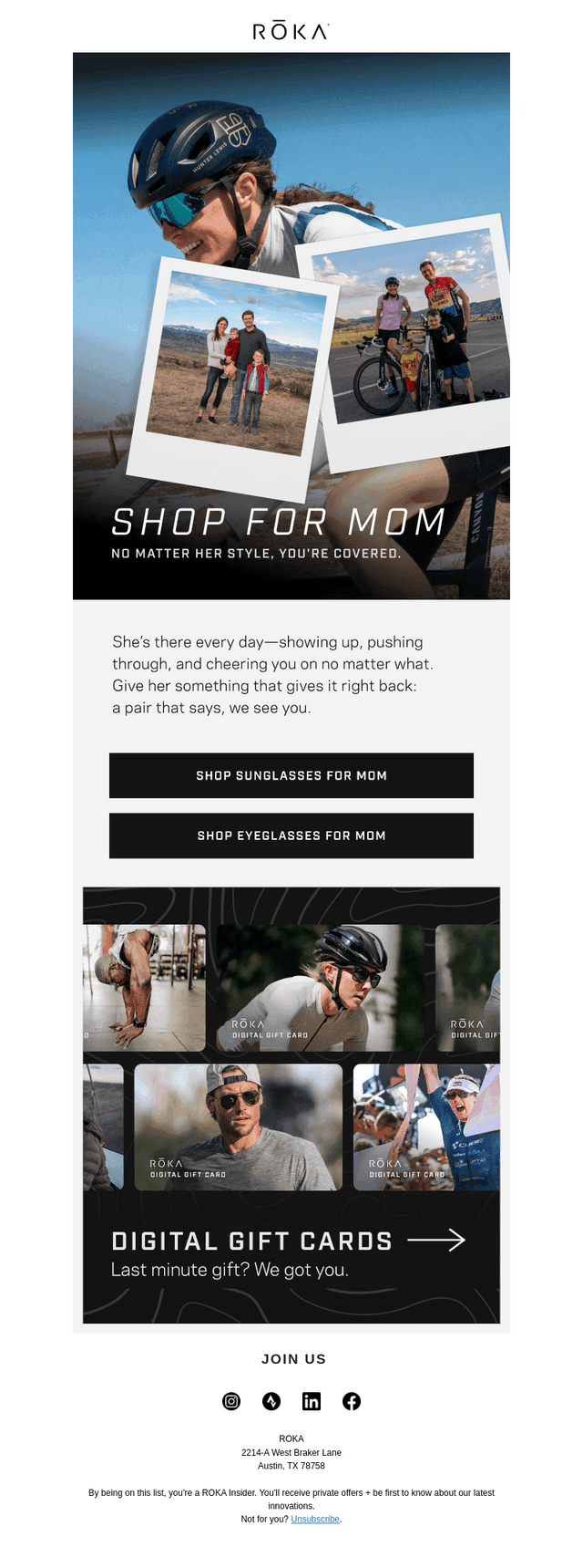 Mom, you make it look easy.