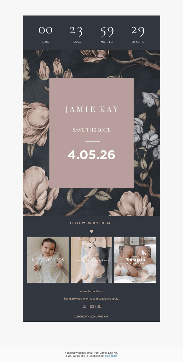Save the Date 🎂👀