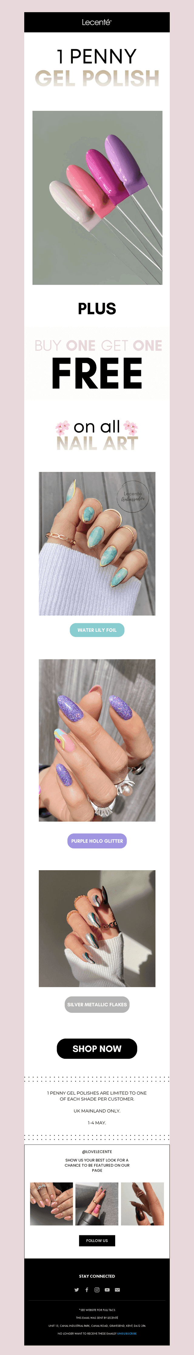 1 PENNY GELS ✨
