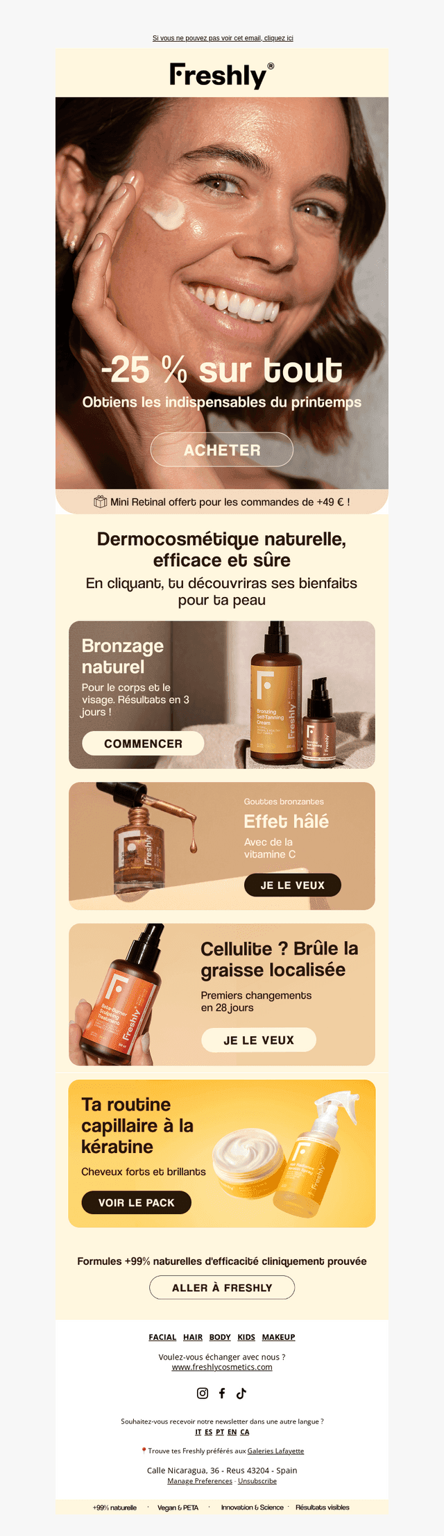 Indispensables du printemps 🥰 -25 %