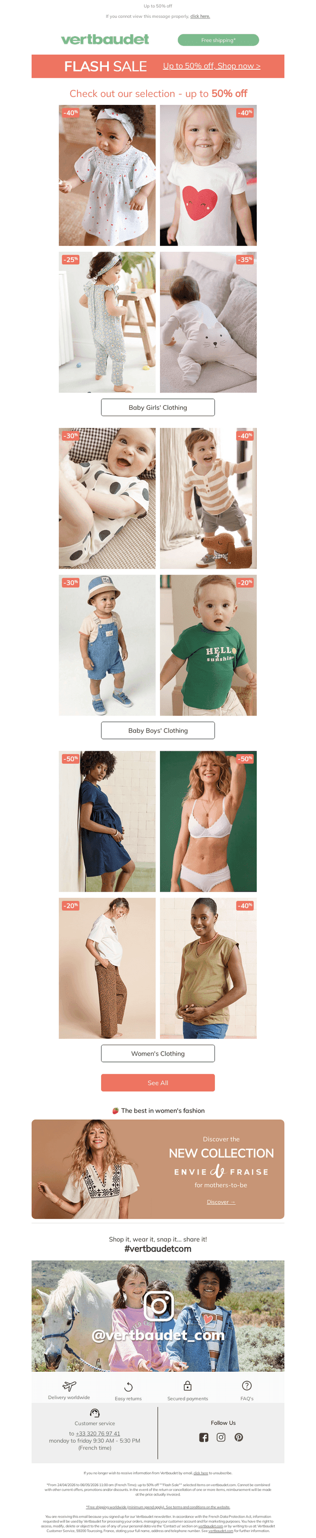 Flash Sale for Babies