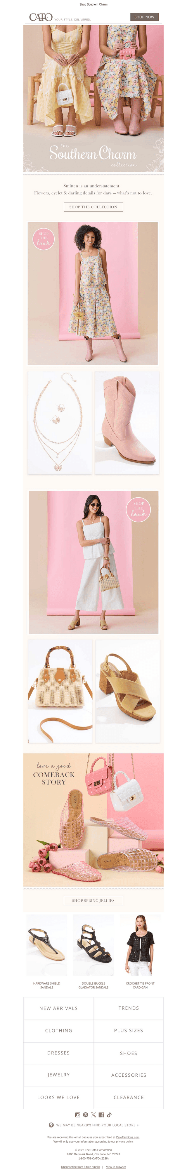NEW Southern Charm Arrivals!