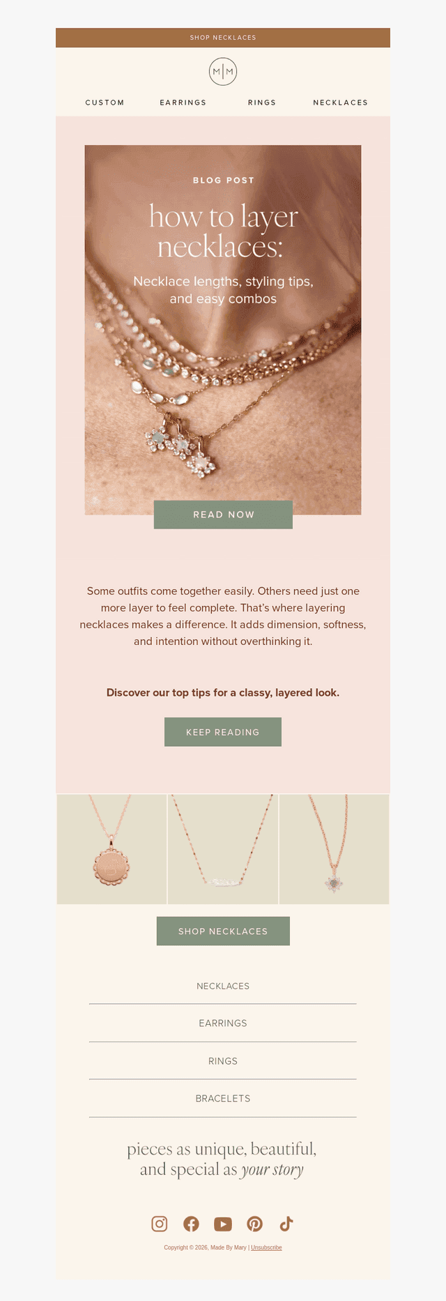 Not Sure How To Layer Your Necklaces?