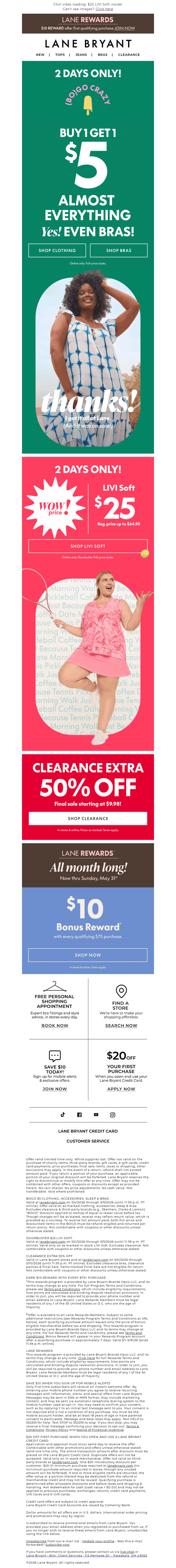 2 days only❣️BOGO $5 almost everything + BRAS
