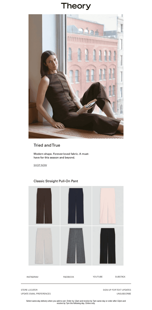 A Pant for Now + Later