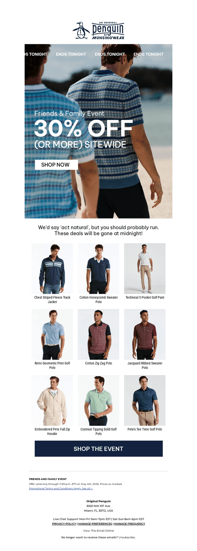 🕛 ENDS TONIGHT: 30% OFF (or more) Sitewide