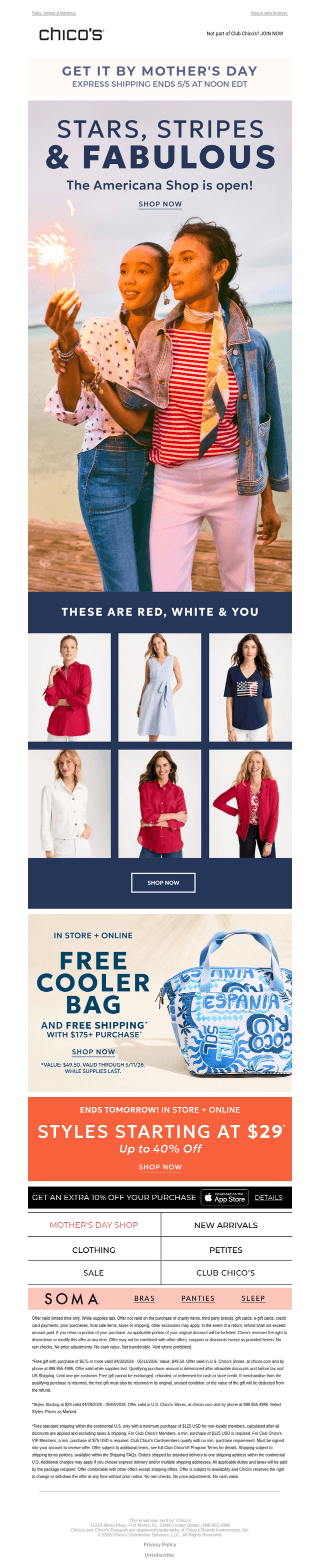 The Americana Shop is Open⭐
