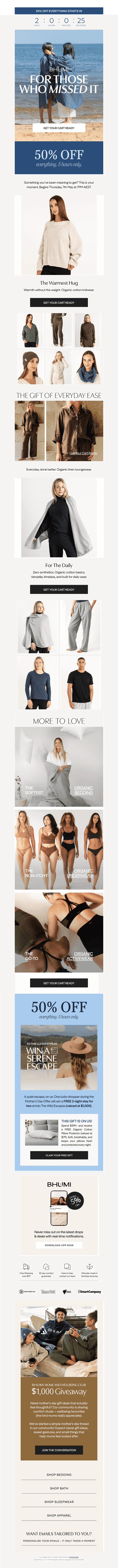 💙 BACK BY REQUEST: 50% OFF Everything. 5 Hours Only.