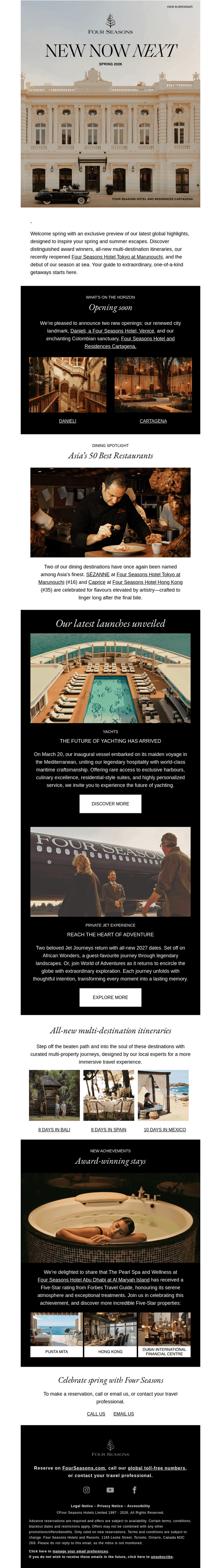 , your first look at what’s new this spring