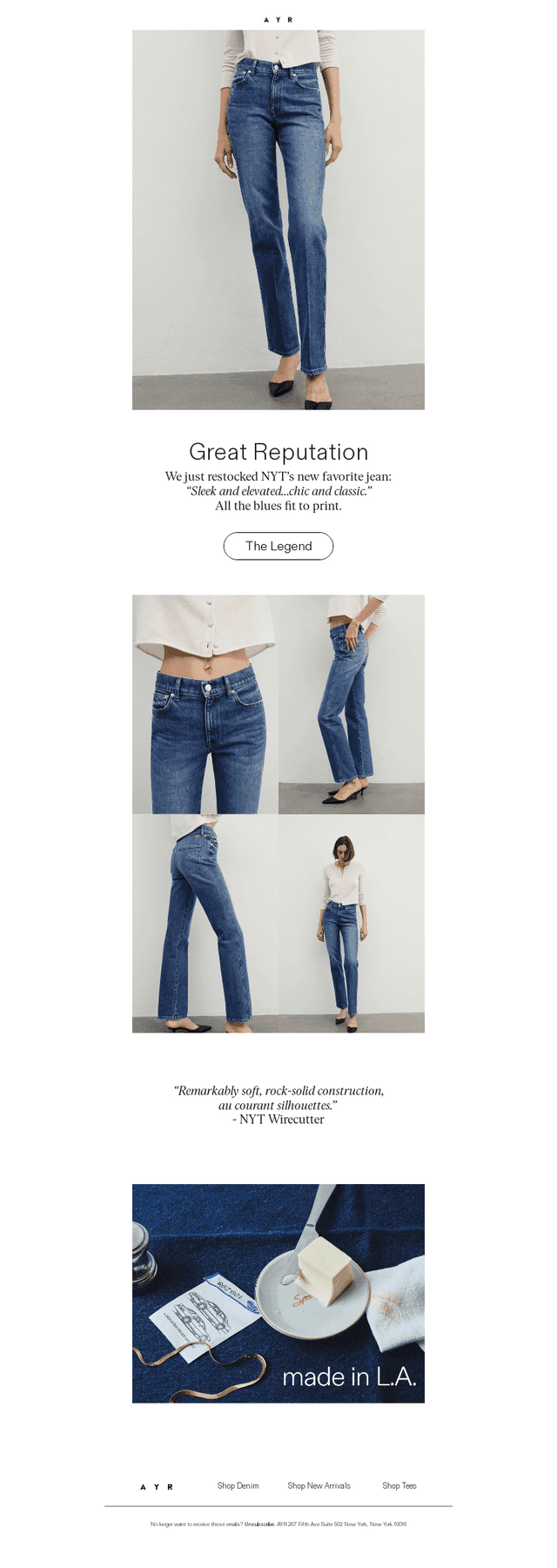 NYT’s new favorite jean